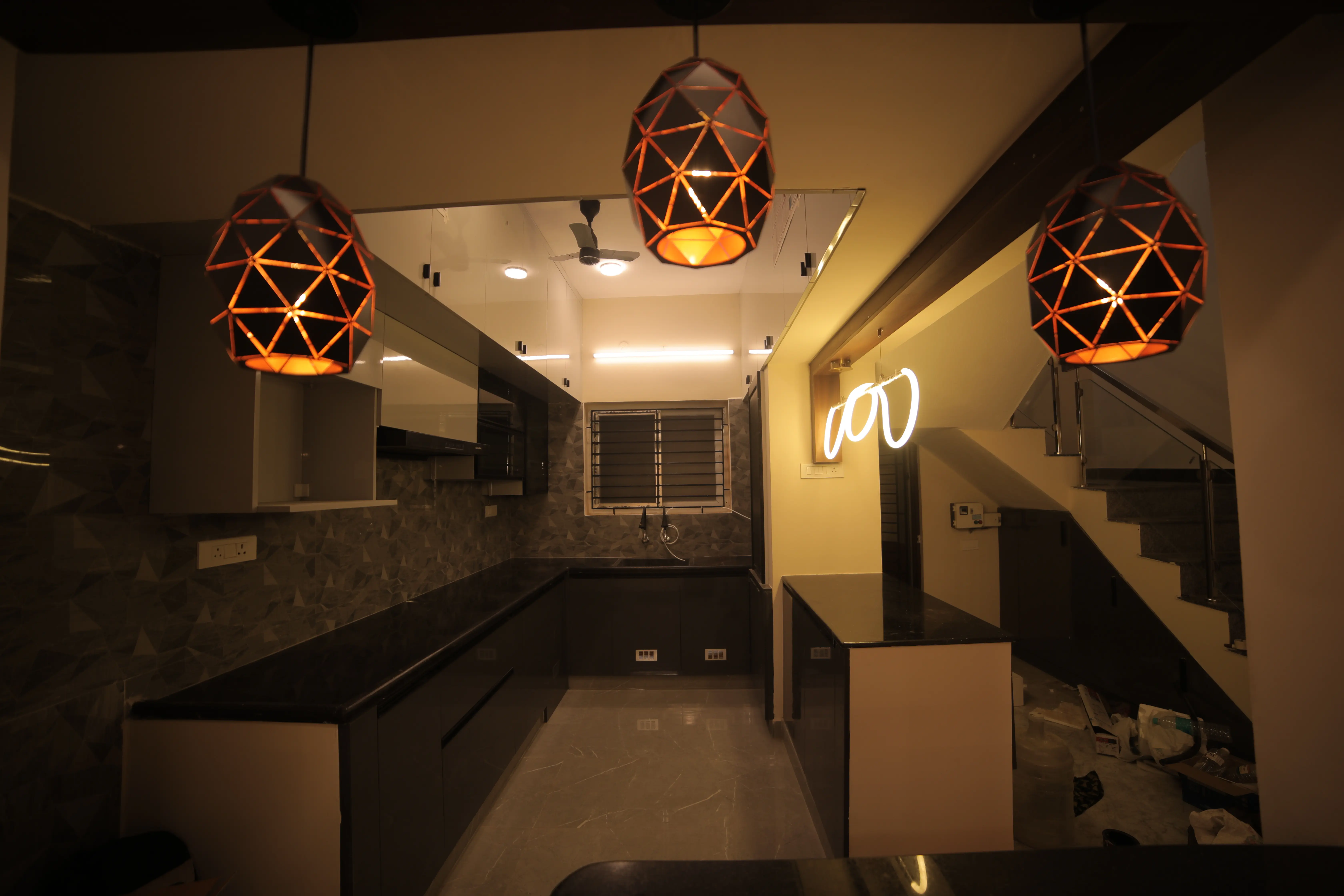 Luxury living room interior design in Chennai by DEZYN TOUCHÉ STUDIO